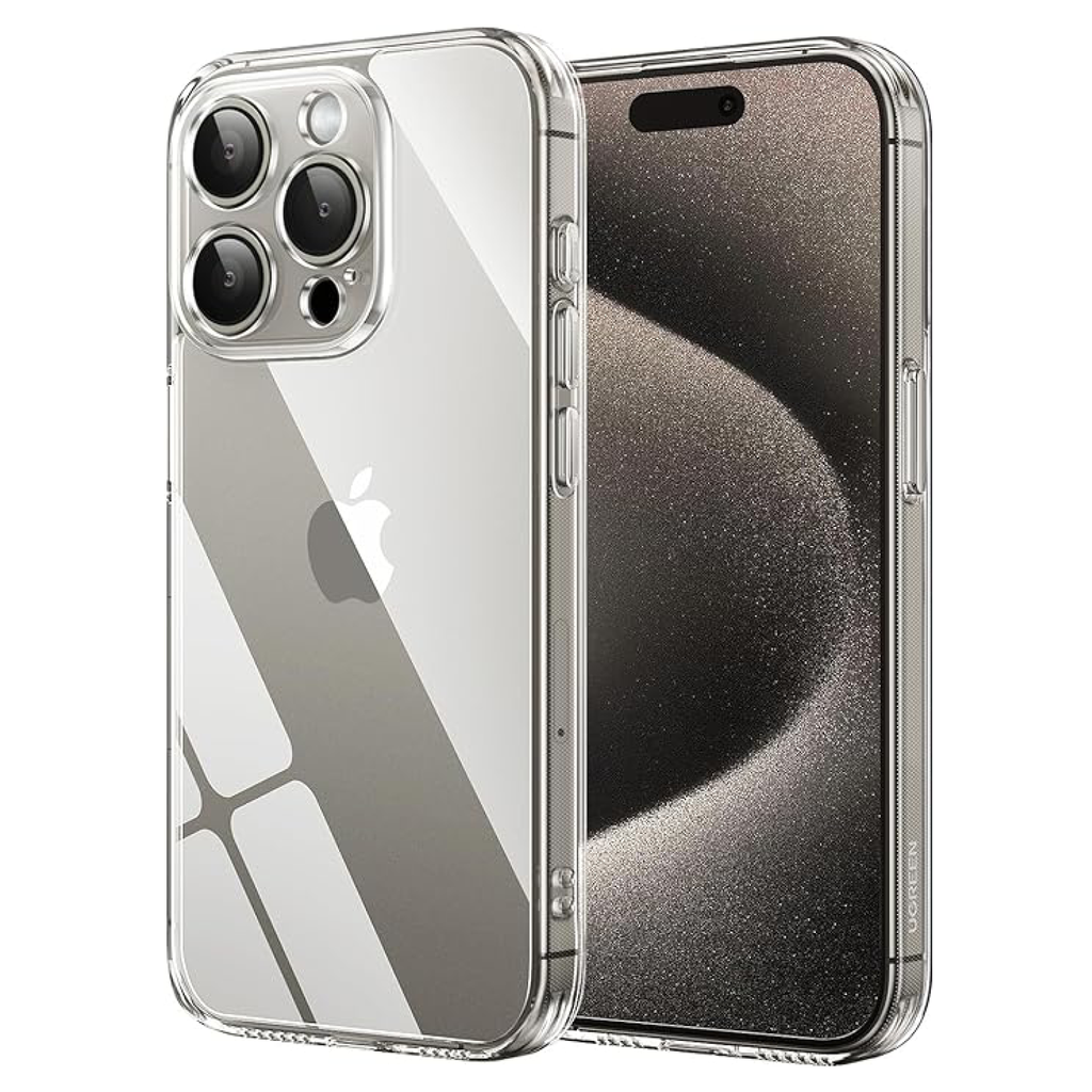 CARATULA ACRIGEL IPHONE 15 PRO MAX TRANSPARENTE