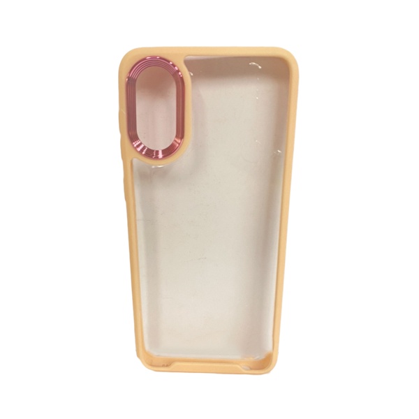 CARATULA BUMPER SAMSUNG A03 CORE ROSA/TRANSPARENTE