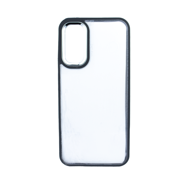 CARATULA CROMO TRANSPARENTE SAMSUNG A14 5G PLATA