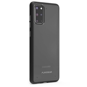 CARATULA PUREGEAR SLIM SHELL SAMSUNG S20 PLUS TRANSPARENTE/NEGRA