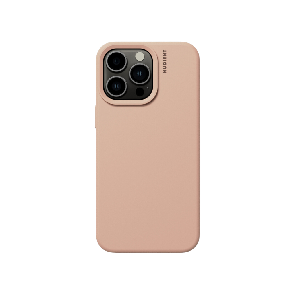 CARATULA SILICON NUDIENT IPHONE 15 PRO MAX NARANJA