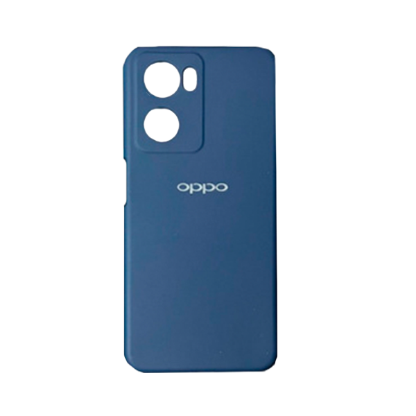CARATULA SILICON TIPO ORIGINAL C/LOGO OPPO A57 4G/A77 4G NAVY
