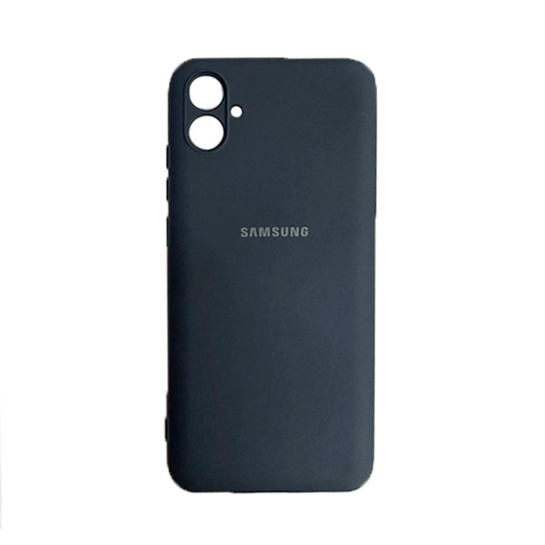 CARATULA SILICON TIPO ORIGINAL C/LOGO SAMSUNG A06 NAVY