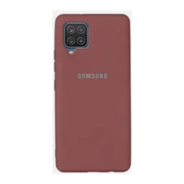 CARATULA SILICON TIPO ORIGINAL C/LOGO SAMSUNG A22 4G ROSA