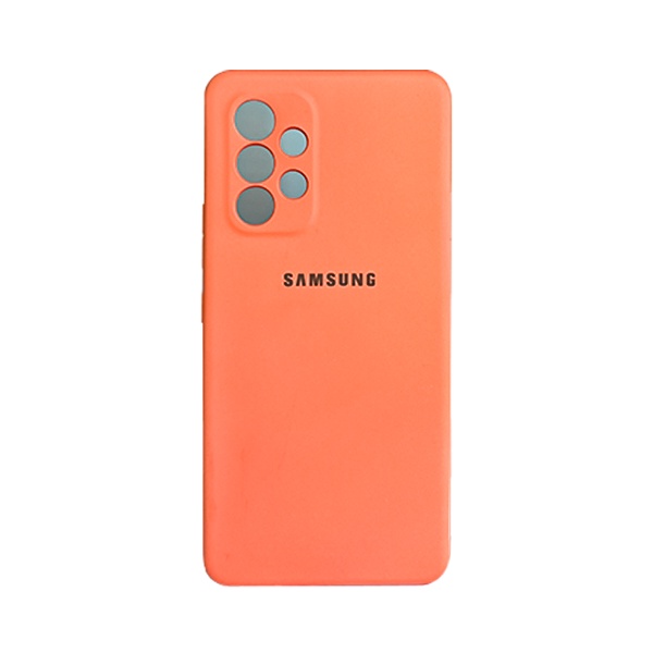 CARATULA SILICON TIPO ORIGINAL C/LOGO SAMSUNG A53 ROSA