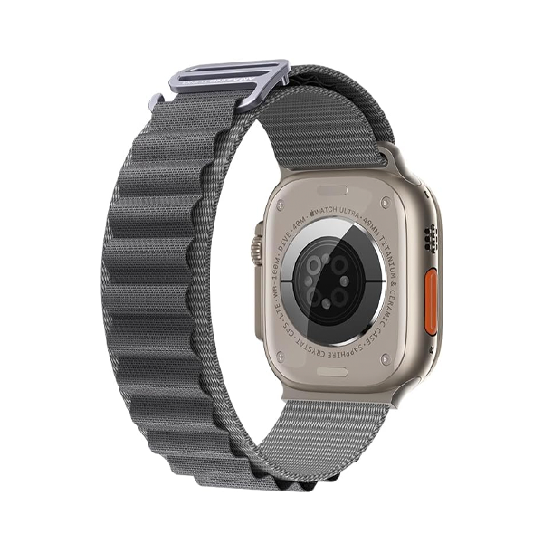CORREA TELA TIPO ALPINE APPLE WATCH ULTRA 42-49mm GRIS