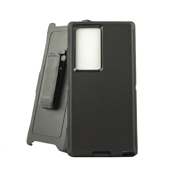 ESTUCHE TIPO DEFENDER SAMSUNG S23 ULTRA NEGRO CON CLIP