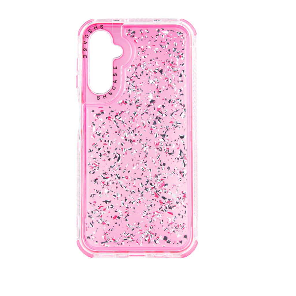 FUNDA SHINE 3 EN 1 BRILLOS SAMSUNG A24 5G ROSA