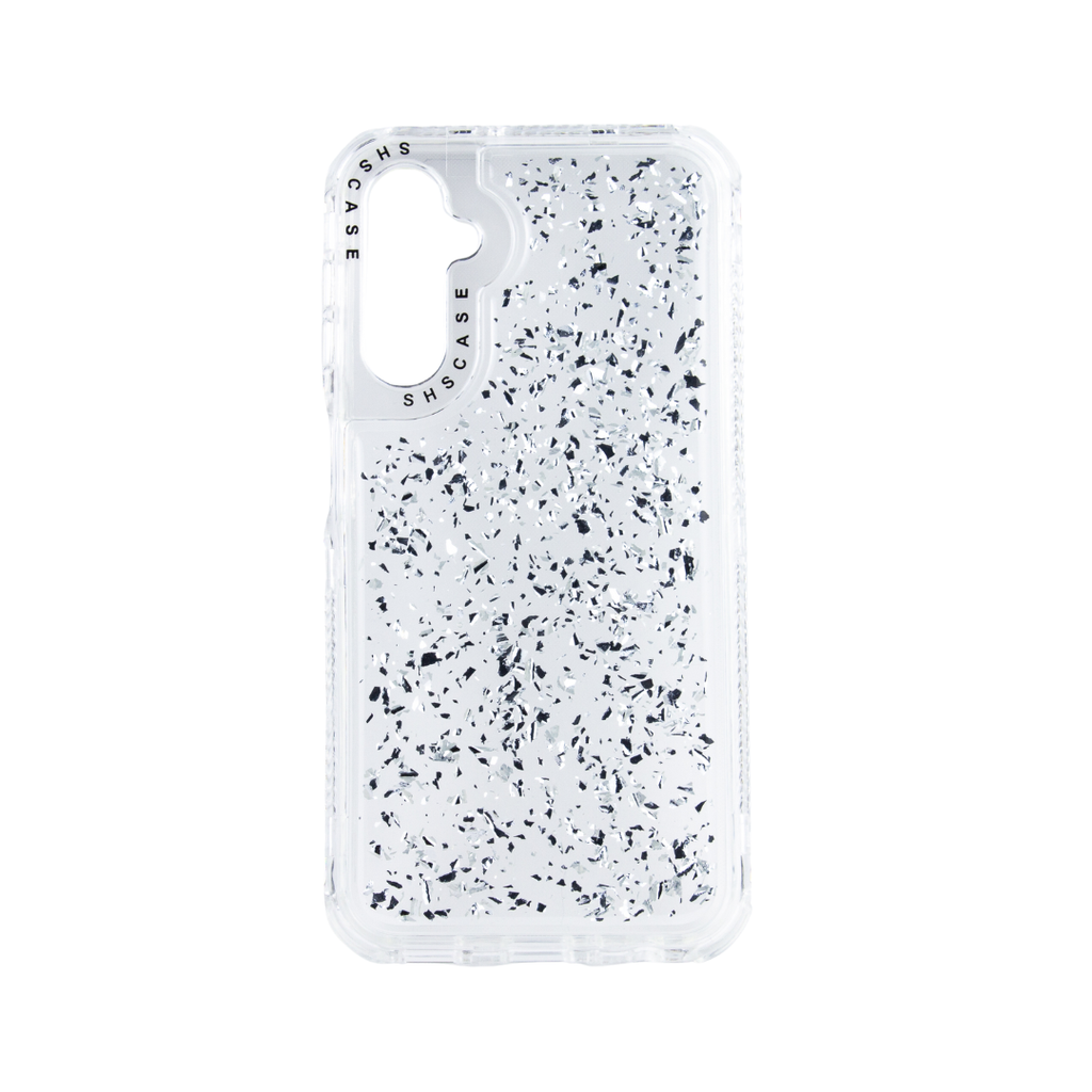 FUNDA SHINE 3 EN 1 BRILLOS SAMSUNG A24 5G TRANSPARENTE