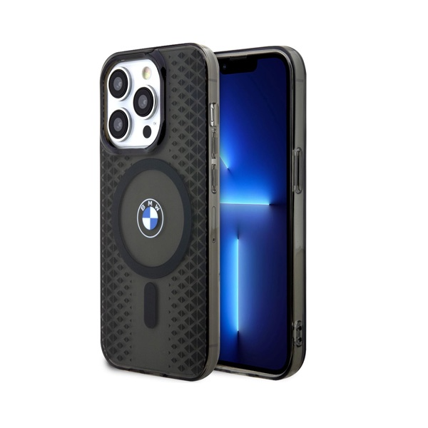 CARATULA BMW TIRE TRACK MAGSAFE NEGRO IPHONE 15 PRO MAX