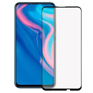 PROTECTOR PANTALLA CRISTAL TEMPLADO 5D HUAWEI Y9 PRIME 2019/ Y9s/ P SMART Z NEGRO