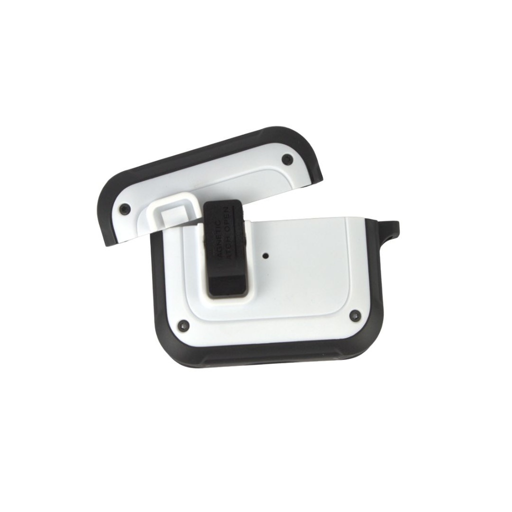 FUNDA IRON MAN AIRPODS 3 BLANCA