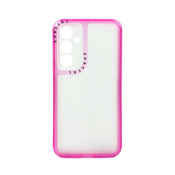 CARATULA 3 EN 1 SPACIAL MAGSAFE SAMSUNG S24 FE ROSA