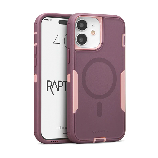 CARATULA RAPTURE RUGGED MAGSAFE IPHONE 16 PLUS VINO 02-0970003R