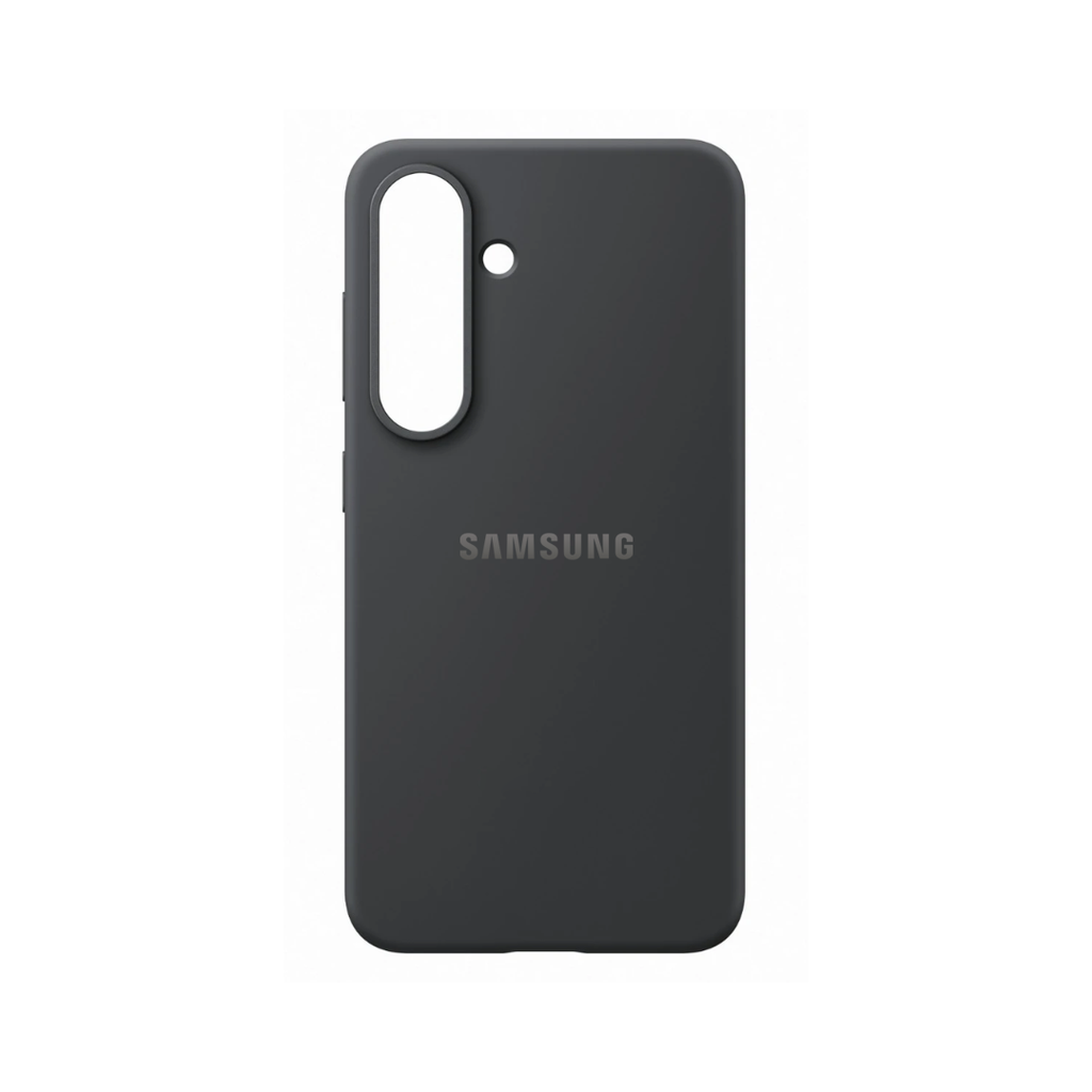 CARATULA SILICON TIPO ORIGINAL C/LOGO SAMSUNG A56/A36 NEGRO