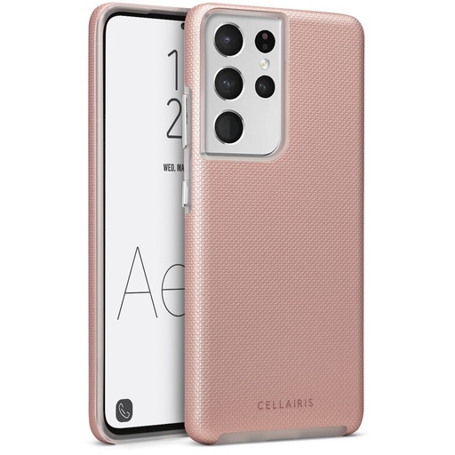 [842932175544] CARATULA AERO GRIP SAMSUNG S21 ULTRA ROSE GOLD 33-0320002