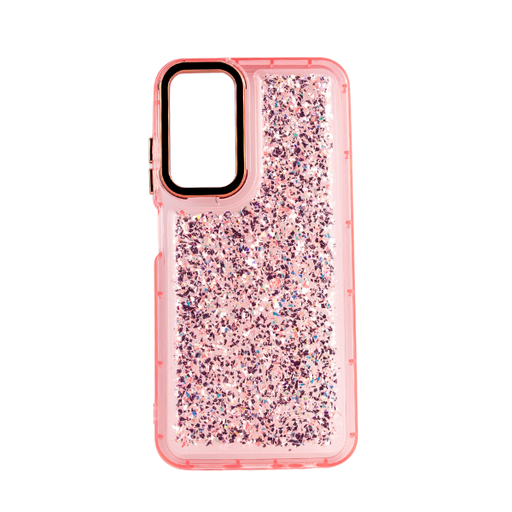 [840000013236] CARATULA BUBBLE BRILLOS SAMSUNG A05S ROSA