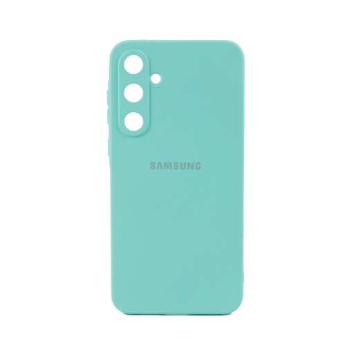 [840000013521] CARATULA SILICON TIPO ORIGINAL C/LOGO SAMSUNG A55 MENTA