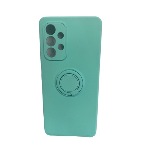 [840000012128] CARATULA TPU CON ANILLO SAMSUNG A33 5G MENTA