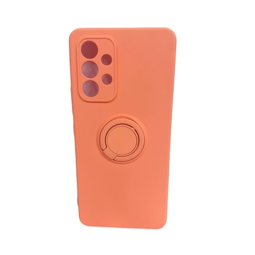 [840000012127] CARATULA TPU CON ANILLO SAMSUNG A33 5G ROSA