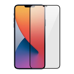 [900000001860] PROTECTOR PANTALLA CRISTAL TEMPLADO 5D IPHONE 12 PRO MAX NEGRO