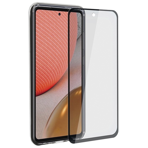 [900000001934] PROTECTOR PANTALLA CRISTAL TEMPLADO 5D SAMSUNG A72/A73 NEGRO