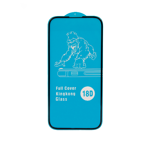 [840000013666] PROTECTOR PANTALLA CRISTAL TEMPLADO GORILA 18D IPHONE 15/15 PRO