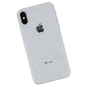 [900000001437] PROTECTOR PANTALLA CRISTAL TEMPLADO TRASERO 5D IPHONE X/XS BLANCO