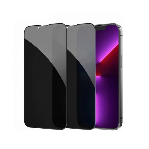 [FIP13PSCF112TEN] PROTECTOR PANTALLA CRISTAL TEMPLADO 2.5D IPHONE 13/13 PRO/14/16e PRIVACIDAD MYBAT
