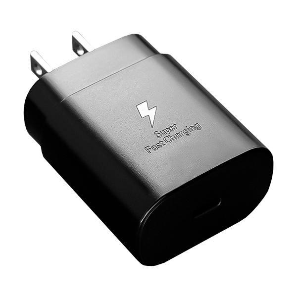 ADAPTADOR DE CORRIENTE ORIGINAL SAMSUNG USB-C CARGA RAPIDA 9.0V NEGRO