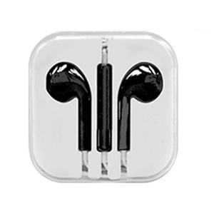 AUDIFONOS MANOS LIBRES 3.5mm METALICOS NEGRO