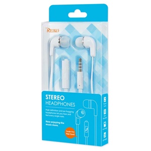 AUDIFONOS MANOS LIBRES BLANCOS REIKO