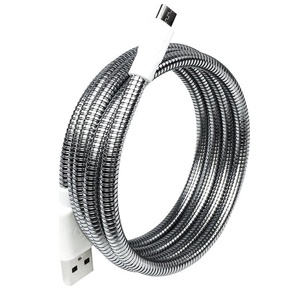 CABLE TITAN USB LIGHTNING USO RUDO PLATA FUSE CHICKEN
