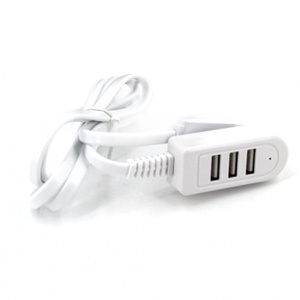 CABLE USB CON TRES PUERTOS