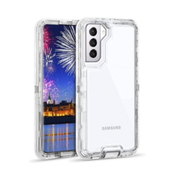 CARATULA 3 EN 1 SAMSUNG S22 PLUS TRANSPARENTE