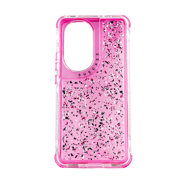 CARATULA 3 EN 1 SHINE BRILLOS OPPO RENO 10 5G ROSA
