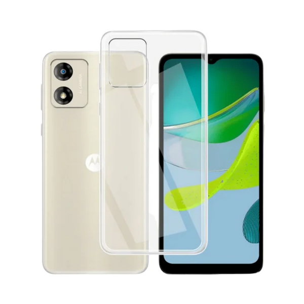 CARATULA ACRIGEL MOTOROLA MOTO E13 TRANSPARENTE