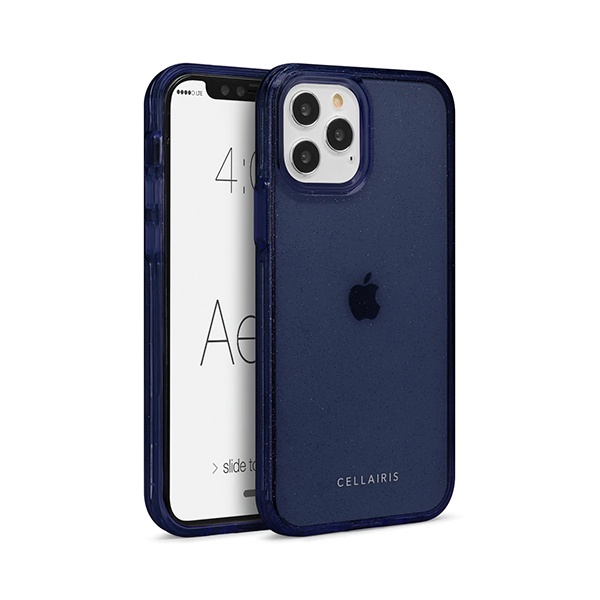 CARATULA AERO GLITTER IPHONE 14 PRO NAVY 33-0350006