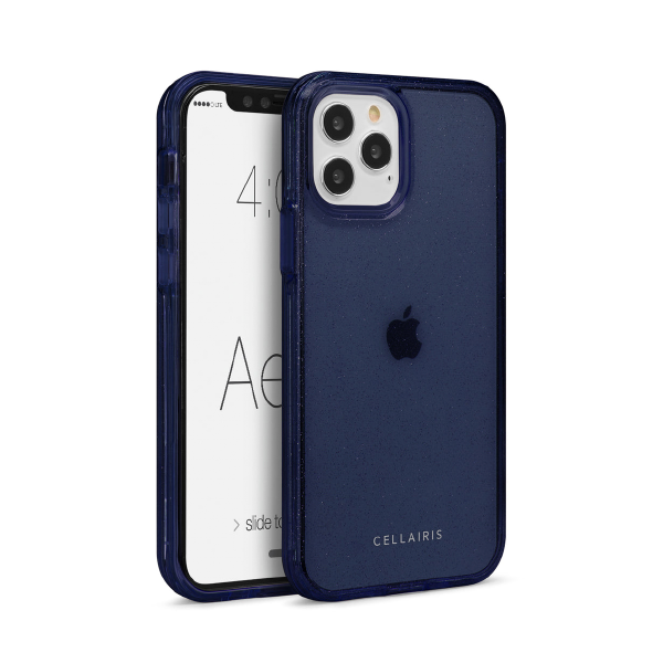 CARATULA AERO GLITTER IPHONE 15/14 PLUS NAVY 33-0351006