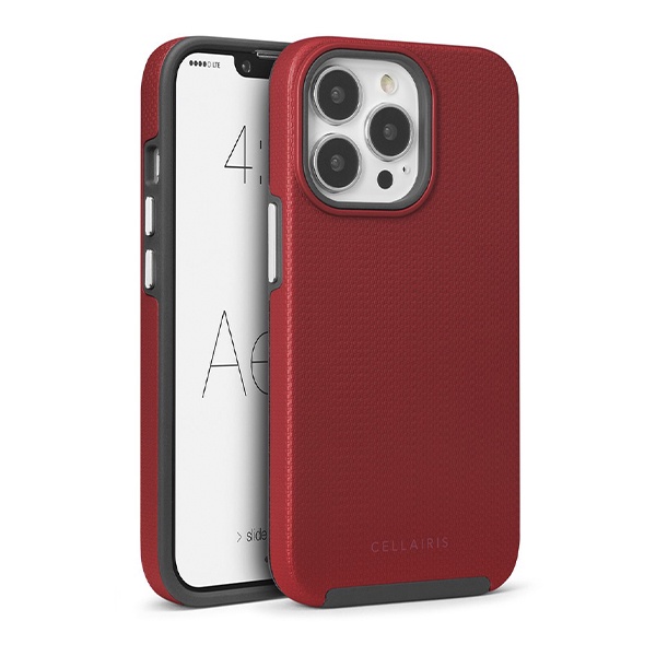 CARATULA AERO GRIP IPHONE 13 PRO MAX/12 PRO MAX ROJA 33-0334004