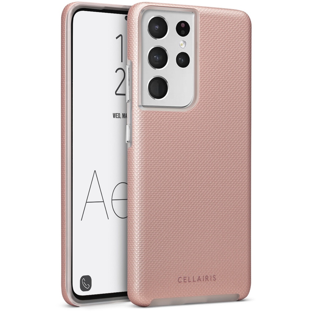 CARATULA AERO GRIP SAMSUNG S21 ULTRA ROSE GOLD 33-0320002