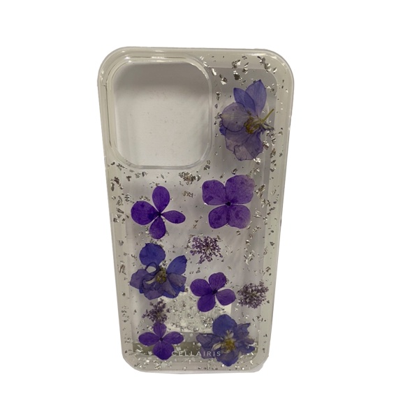 CARATULA AERO REAL FLOWERS IPHONE 13 PRO MEADOW PURPLE 33-0337001