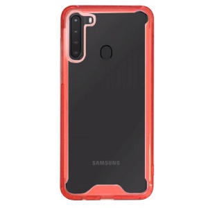 CARATULA AIRBAG SAMSUNG A21 ROJA