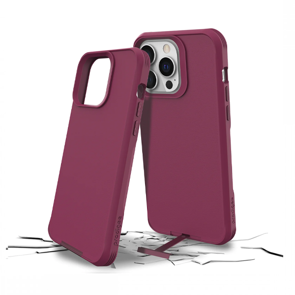 CARATULA BALANCE IPHONE 14/13/12 PRO MAX BURGUNDY PRODIGEE