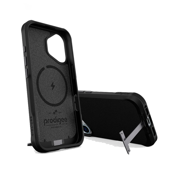 CARATULA BALANCE IPHONE 16 NEGRA PRODIGEE