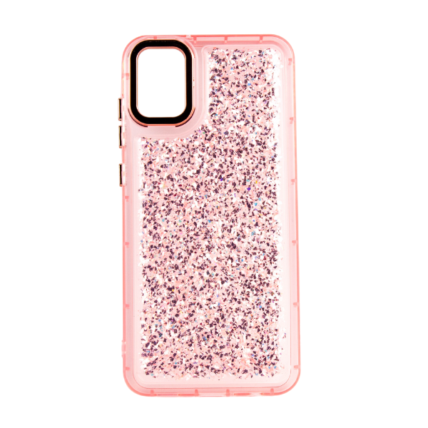 CARATULA BUBBLE BRILLOS SAMSUNG A05 ROSA