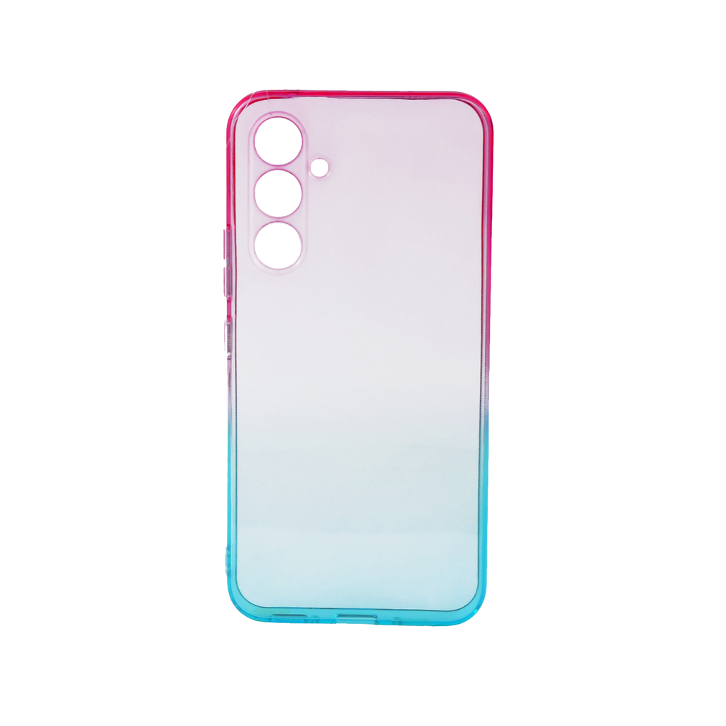 CARATULA BUMPER DEGRADADO SAMSUNG A34 5G ROSA/AZUL