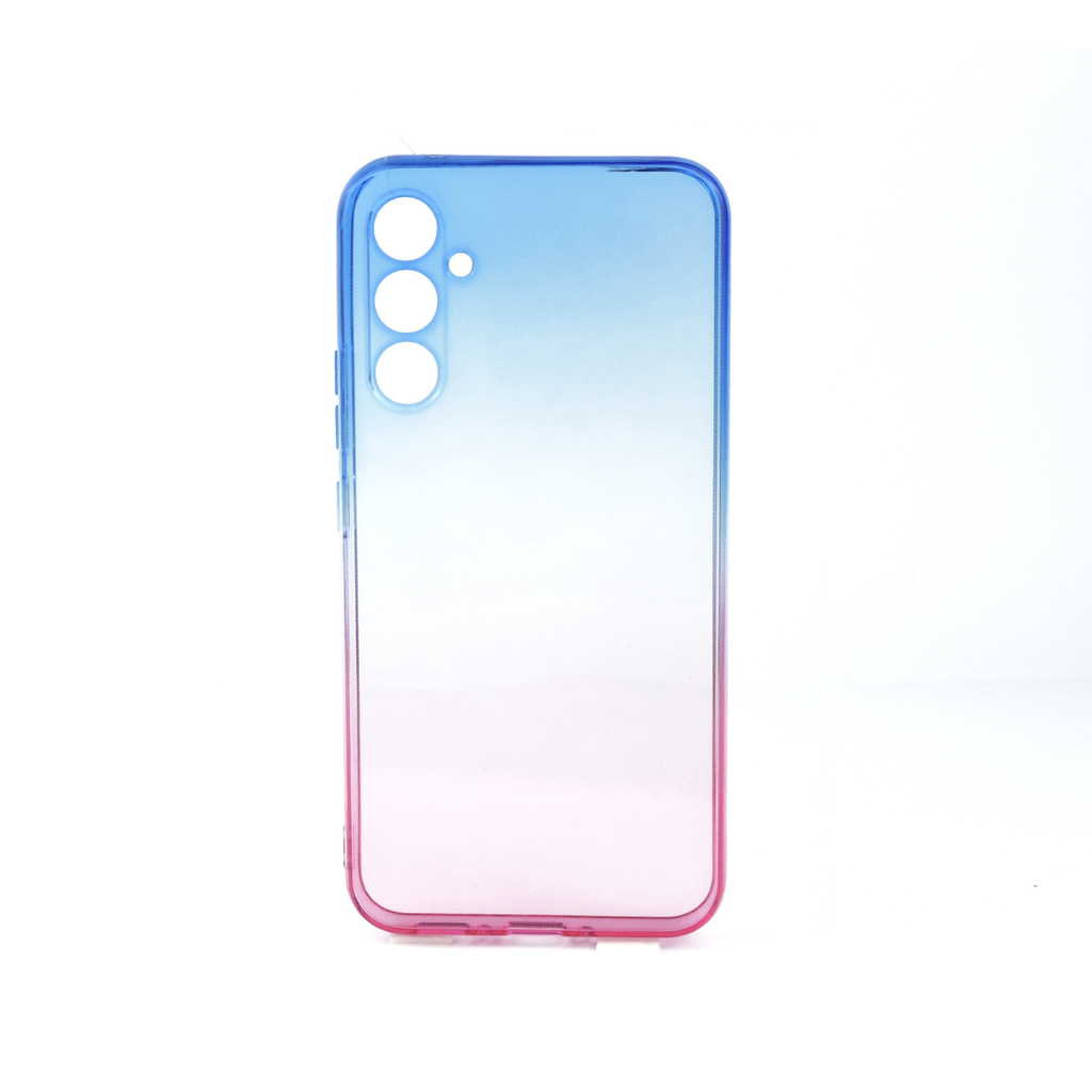 CARATULA BUMPER DEGRADADO SAMSUNG A54 5G AZUL/ROSA