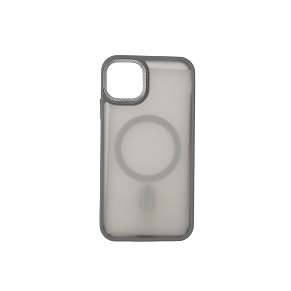 CARATULA BUMPER HUMO MAGSAFE IPHONE 11 GRIS