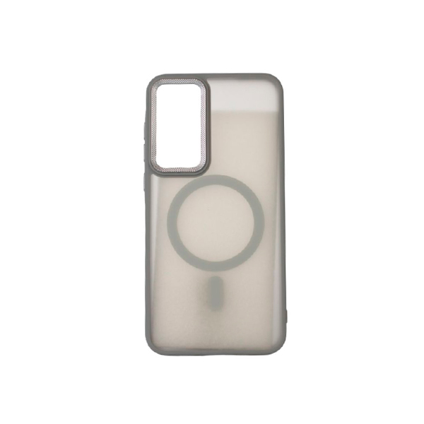 CARATULA BUMPER HUMO MAGSAFE SAMSUNG A55 GRIS